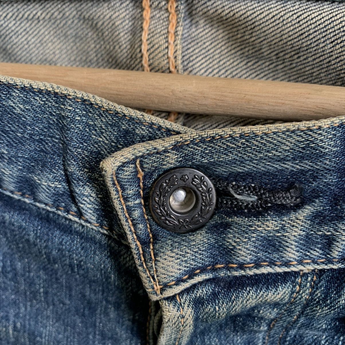 KURO Vintage Black By Kuro Selvedge Denim Jeans Size US 32 / EU 48 - 7 Thumbnail