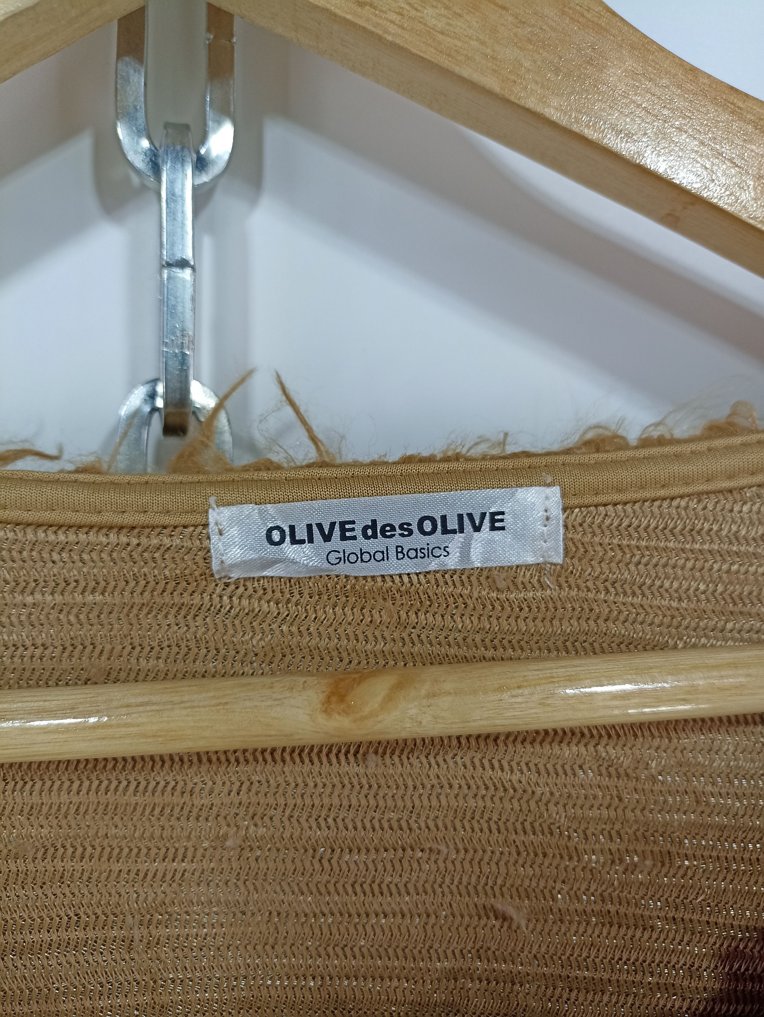 Beauty Beast × Japanese Brand Japanbrand olive des olive fuzzy pile fleece Cropped Size US M / EU 48-50 / 2 - 4 Thumbnail