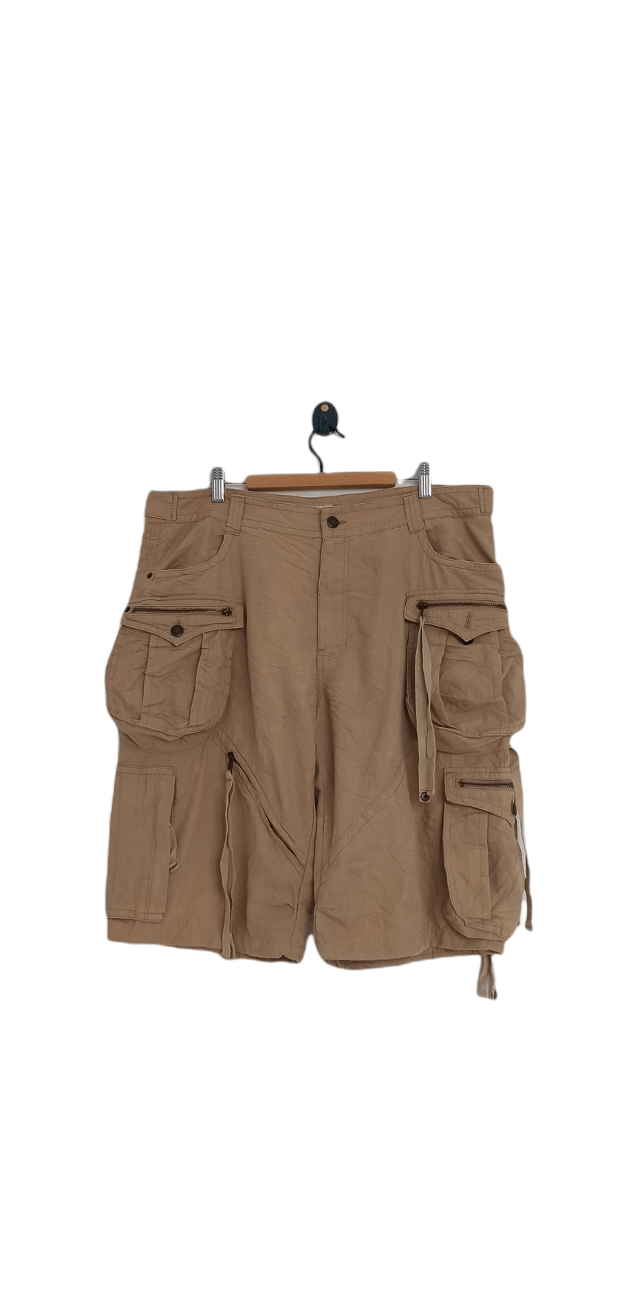 Japanese Brand Bang Bang Jeans Bondage Cargo Short Pants Size US 37 - 1 Thumbnail