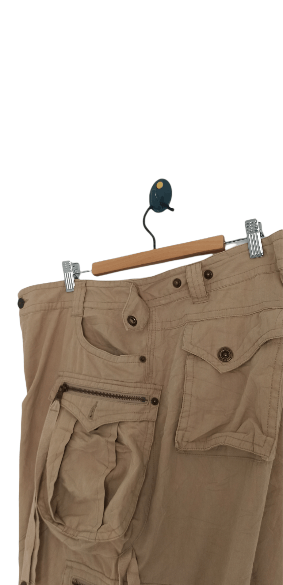 Japanese Brand Bang Bang Jeans Bondage Cargo Short Pants Size US 37 - 10 Thumbnail