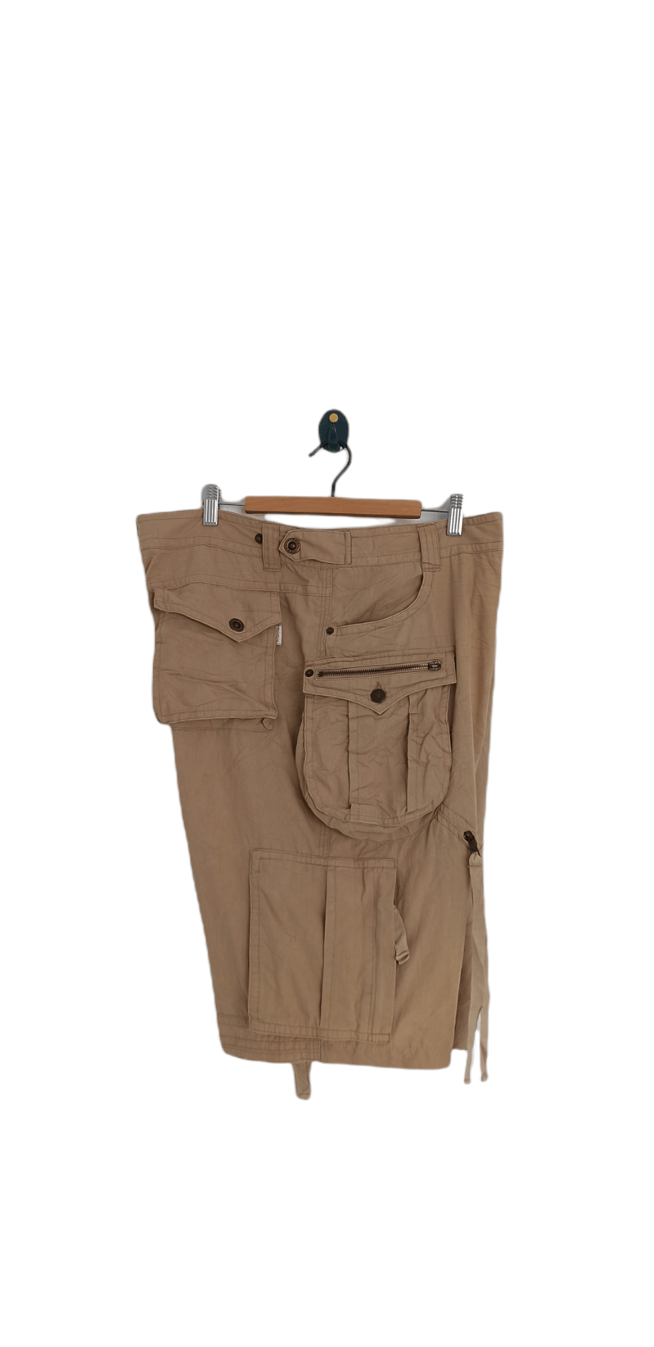 Japanese Brand Bang Bang Jeans Bondage Cargo Short Pants Size US 37 - 4 Thumbnail