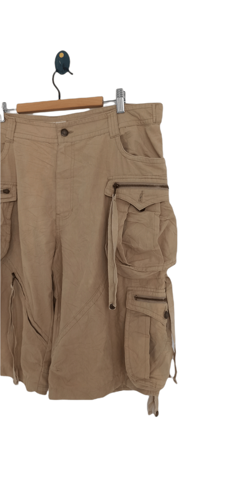 Japanese Brand Bang Bang Jeans Bondage Cargo Short Pants Size US 37 - 6 Thumbnail