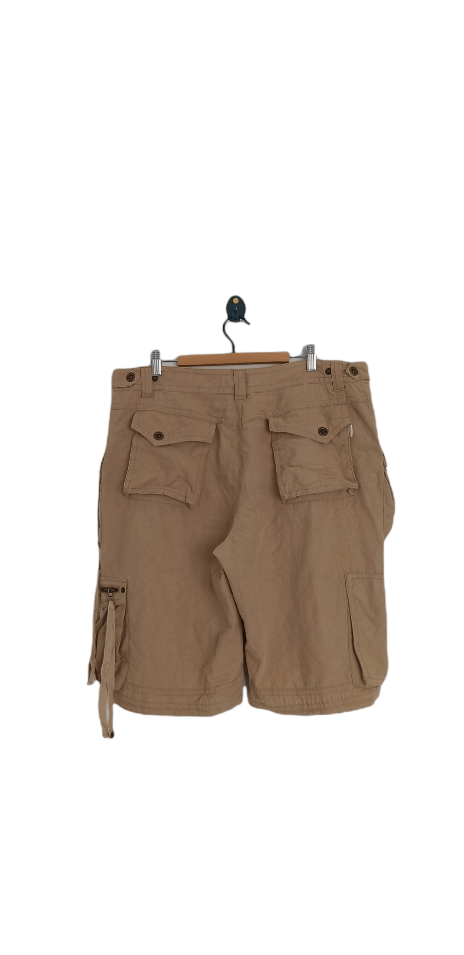 Japanese Brand Bang Bang Jeans Bondage Cargo Short Pants Size US 37 - 2 Thumbnail