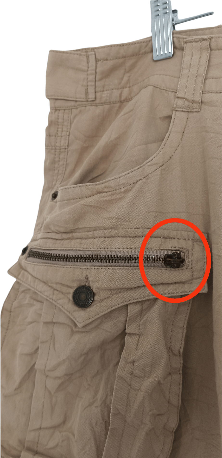 Japanese Brand Bang Bang Jeans Bondage Cargo Short Pants Size US 37 - 14 Thumbnail
