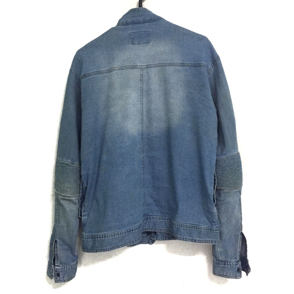 Japanese Brand 🔥RARE Rugged Jeans Jacket Stretchable Elbow Part Size US L / EU 52-54 / 3 - 17 Thumbnail