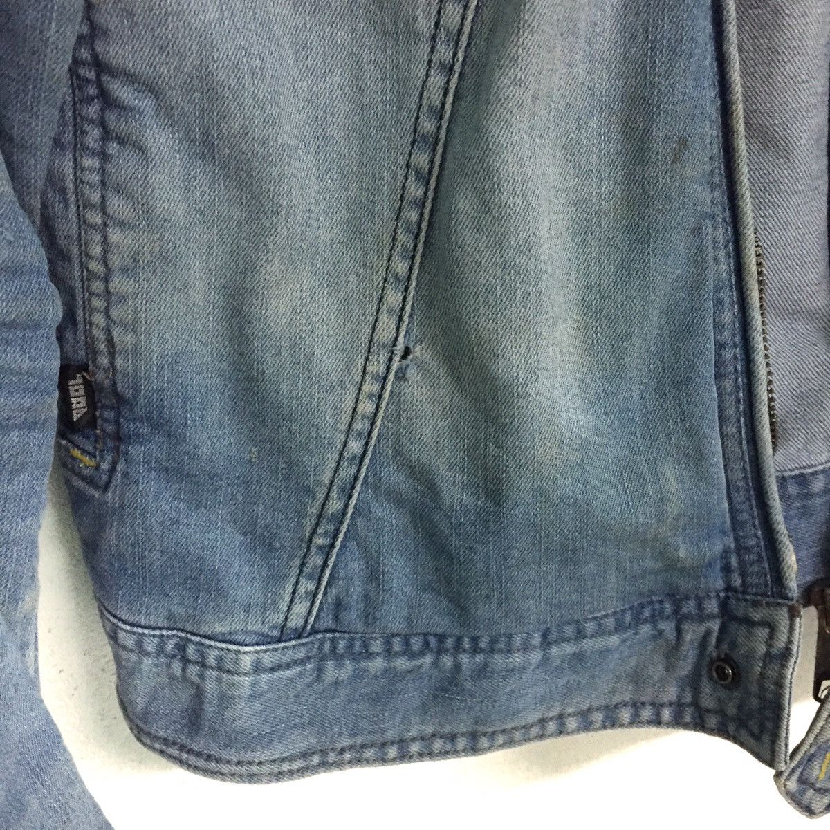 Japanese Brand 🔥RARE Rugged Jeans Jacket Stretchable Elbow Part Size US L / EU 52-54 / 3 - 16 Thumbnail