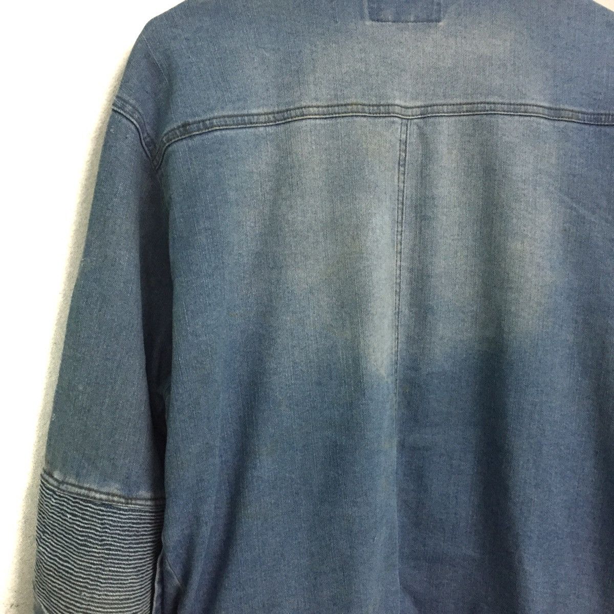 Japanese Brand 🔥RARE Rugged Jeans Jacket Stretchable Elbow Part Size US L / EU 52-54 / 3 - 22 Thumbnail