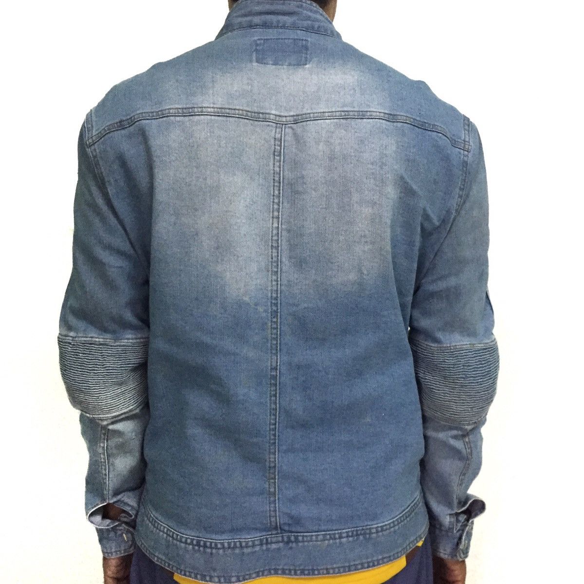 Japanese Brand 🔥RARE Rugged Jeans Jacket Stretchable Elbow Part Size US L / EU 52-54 / 3 - 4 Thumbnail