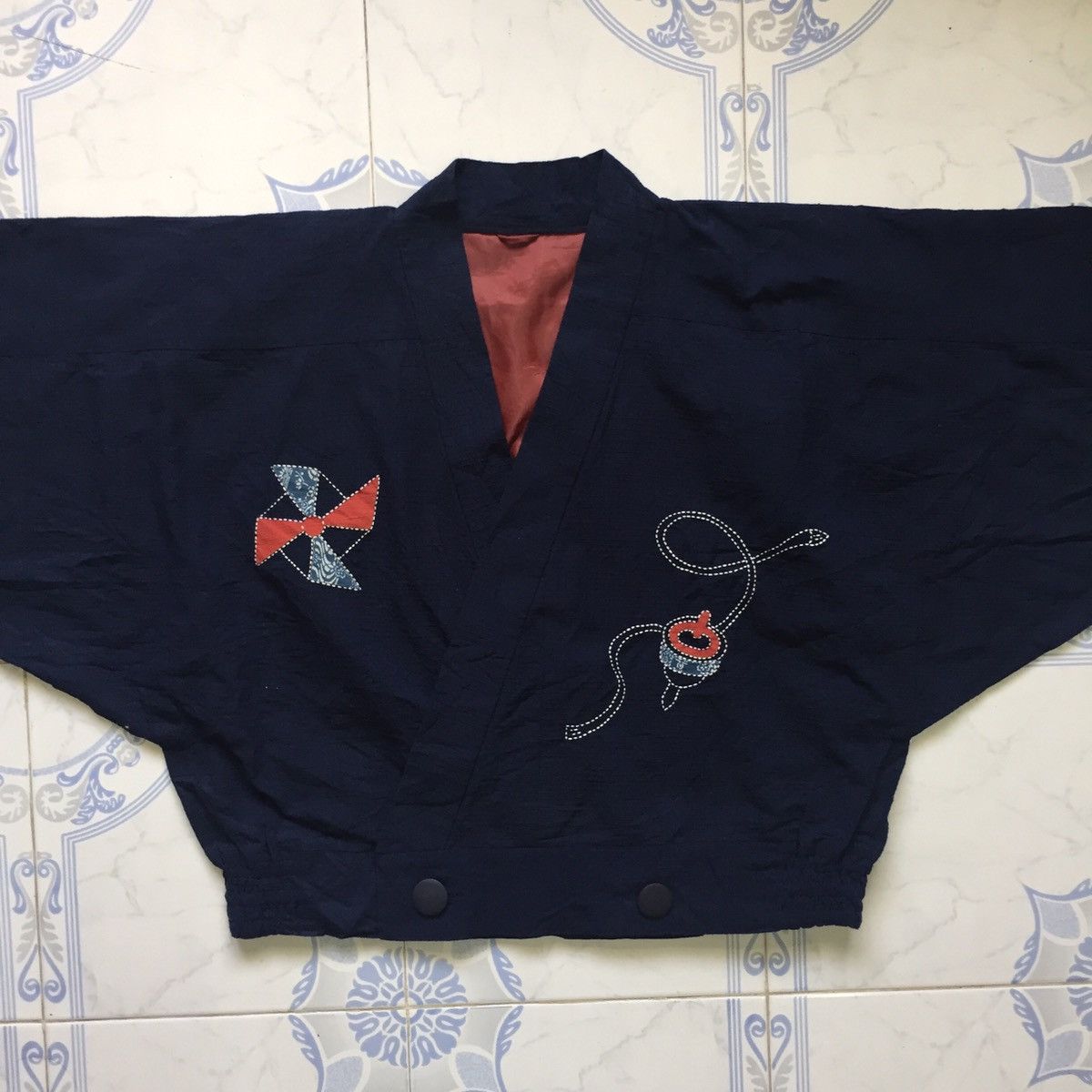 Japanese Brand Bat Wing Design Kimono Jacket With Button MADE IN JAPAN Size US L / EU 52-54 / 3 - 19 Thumbnail