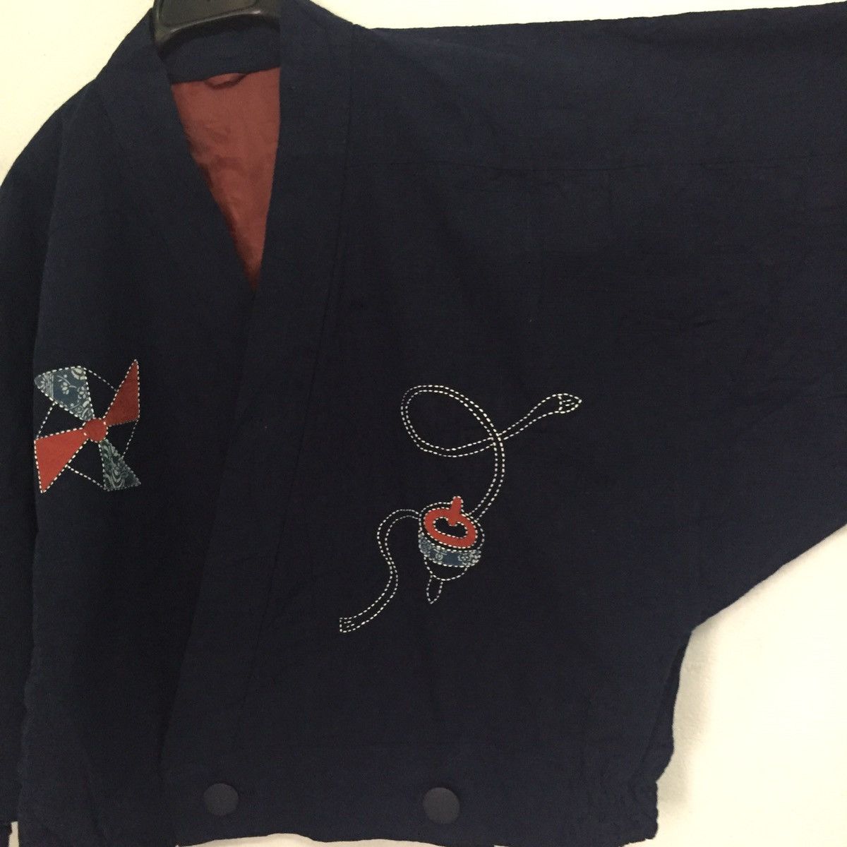 Japanese Brand Bat Wing Design Kimono Jacket With Button MADE IN JAPAN Size US L / EU 52-54 / 3 - 9 Thumbnail