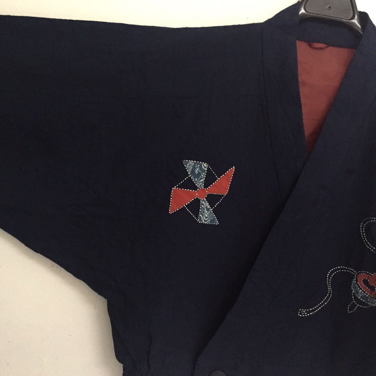 Japanese Brand Bat Wing Design Kimono Jacket With Button MADE IN JAPAN Size US L / EU 52-54 / 3 - 6 Thumbnail