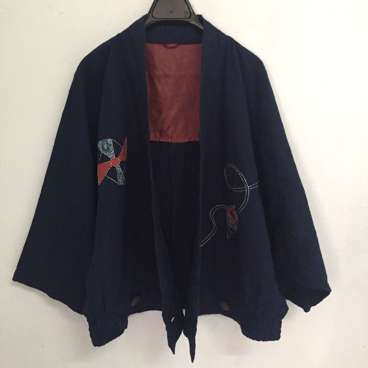 Japanese Brand Bat Wing Design Kimono Jacket With Button MADE IN JAPAN Size US L / EU 52-54 / 3 - 16 Thumbnail
