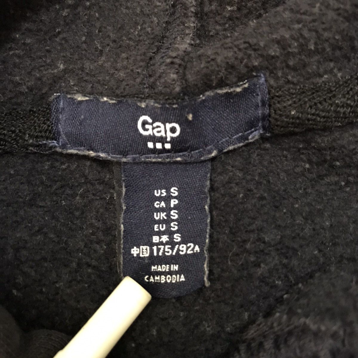 Gap Big Logo GAP Embroidery Hoodie Size US S / EU 44-46 / 1 - 12 Thumbnail