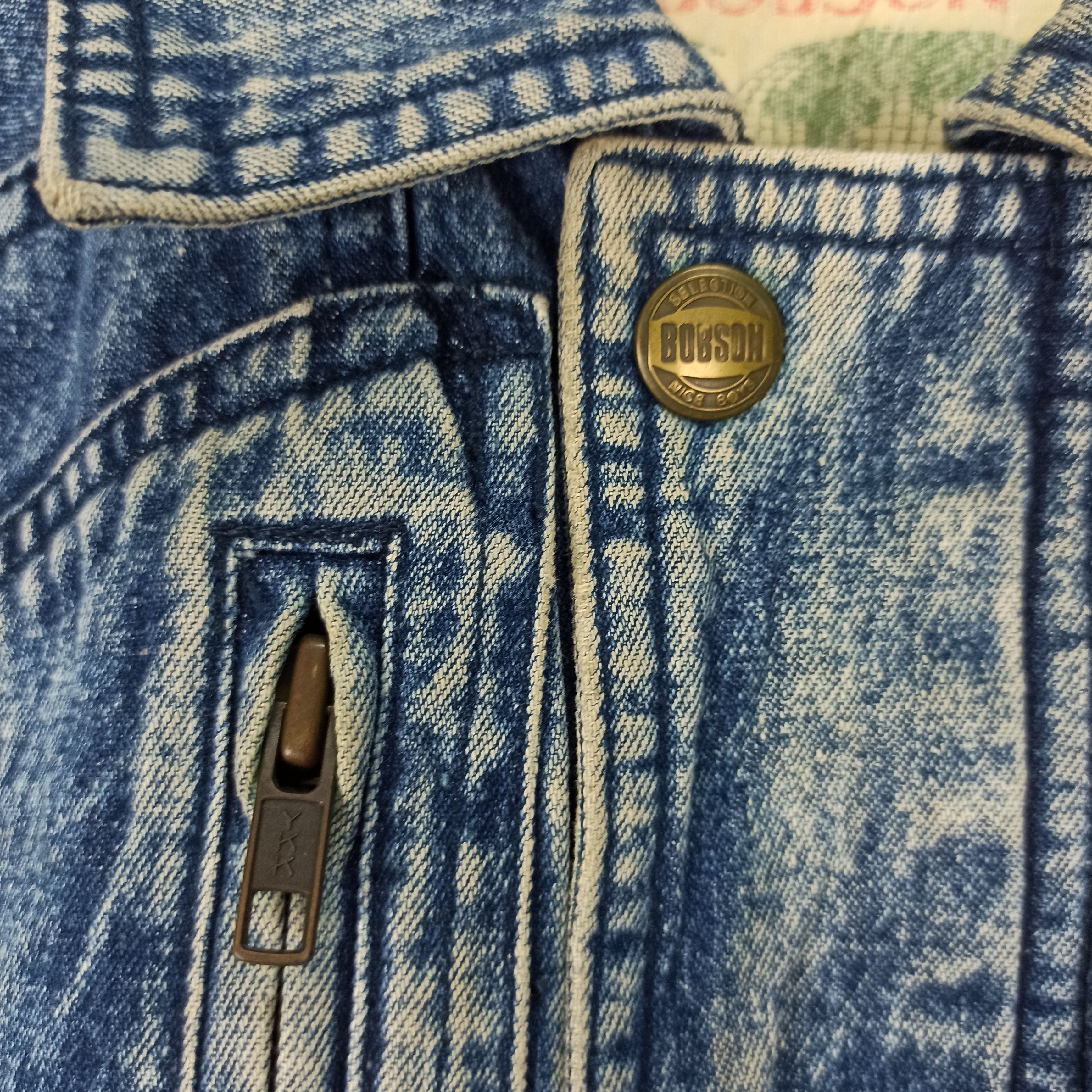 Japanese Brand Vintage Bobson Denim Jacket Good Condition used Size US L / EU 52-54 / 3 - 4 Thumbnail