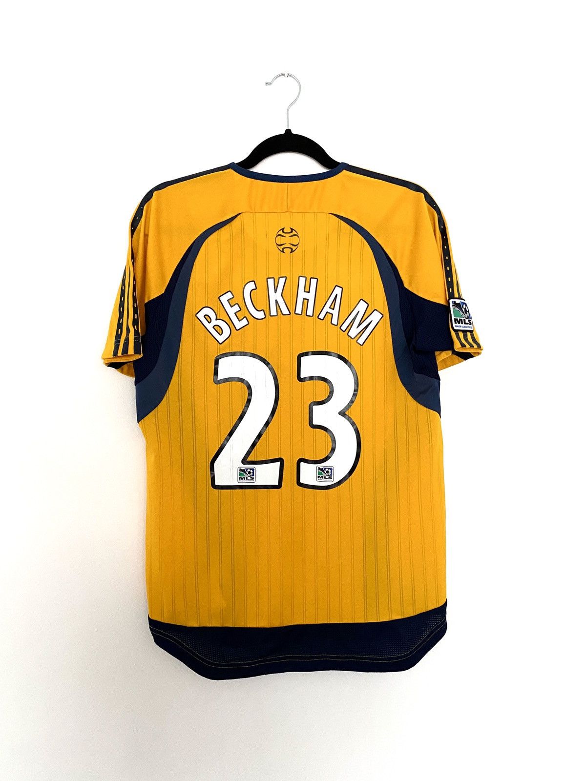 Adidas × Vintage 2007 2008 PLAYER ISSUE LA Galaxy Beckham Adidas Home Jersey Size US S / EU 44-46 / 1 - 10 Thumbnail