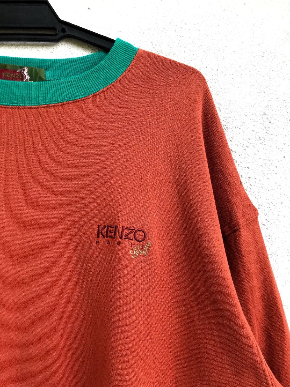 Kenzo KENZO GOLF Multicolour Spellout Big Logo Sweatshirt Size US L / EU 52-54 / 3 - 2 Thumbnail