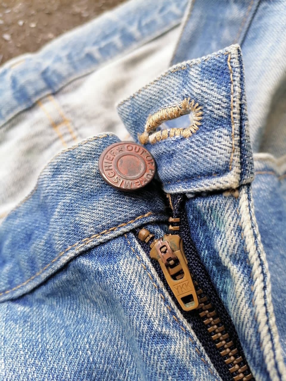 Japanese Brand Mischief Made In Japan Selvedge Denim Jeans Size US 33 - 3 Thumbnail
