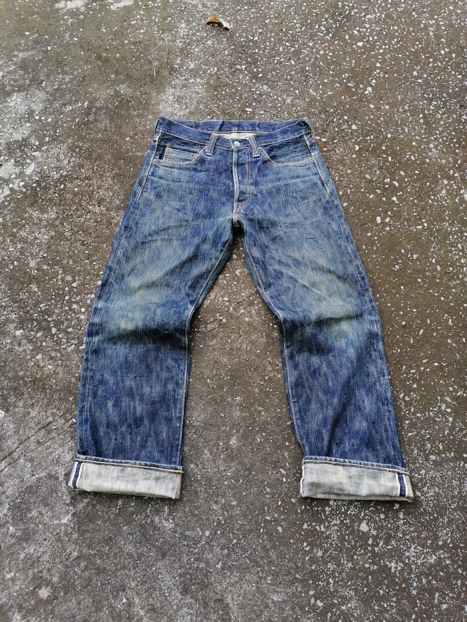 Eternal Fly Button Made In Japan Selvedge Denim Jeans