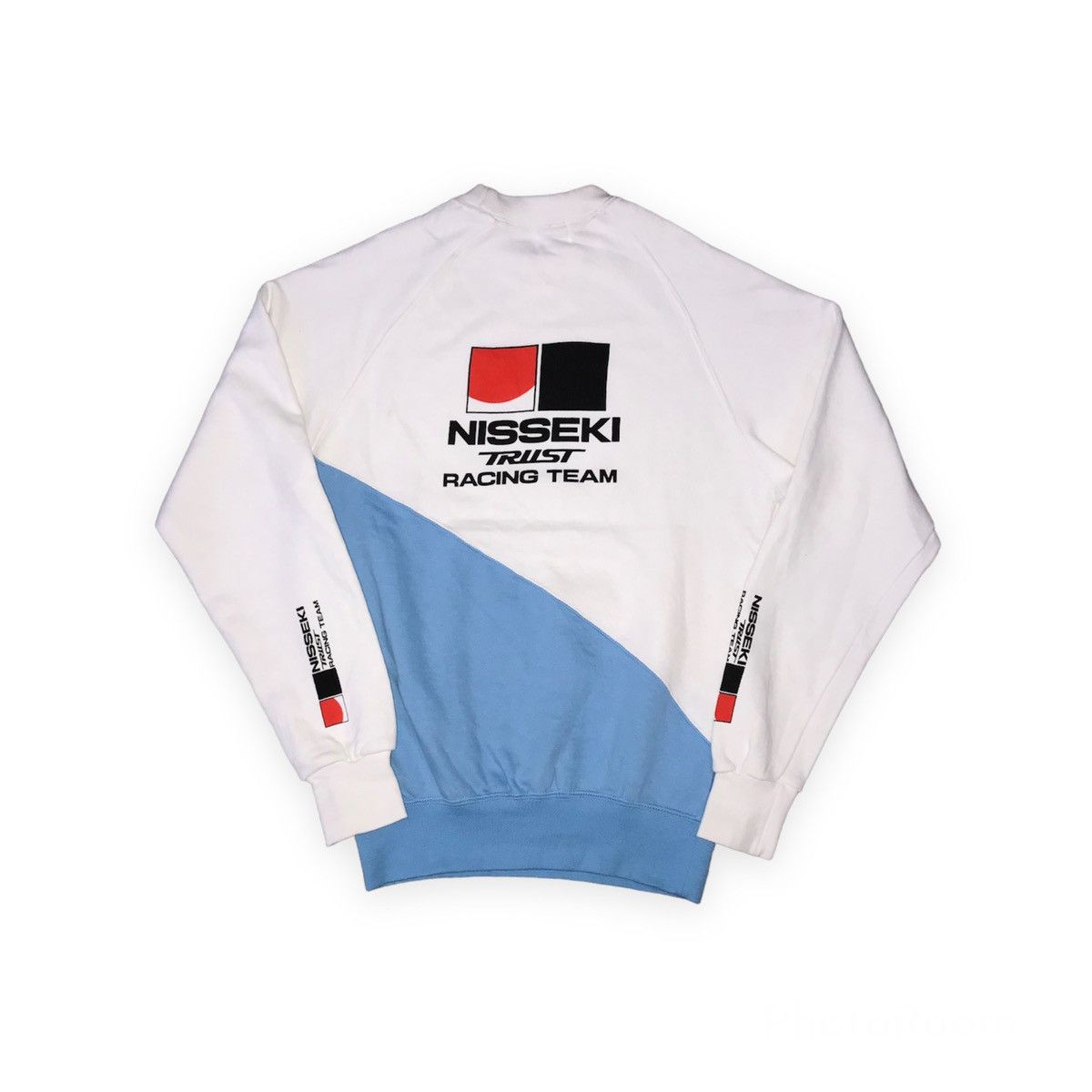 image of Porsche Design x Racing VTG Nisseki Trust Racing Porsche Team Le Mans Sweatshirts (Size Small)