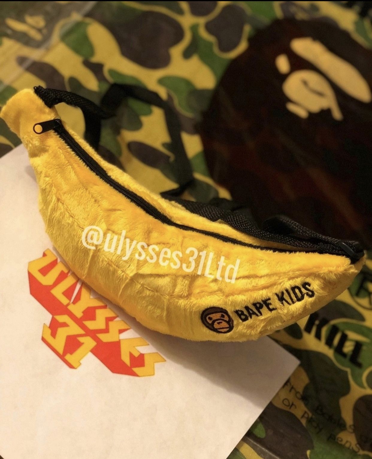 Bape Bape Baby Milo Shoulder Bag Size ONE SIZE - 1 Thumbnail