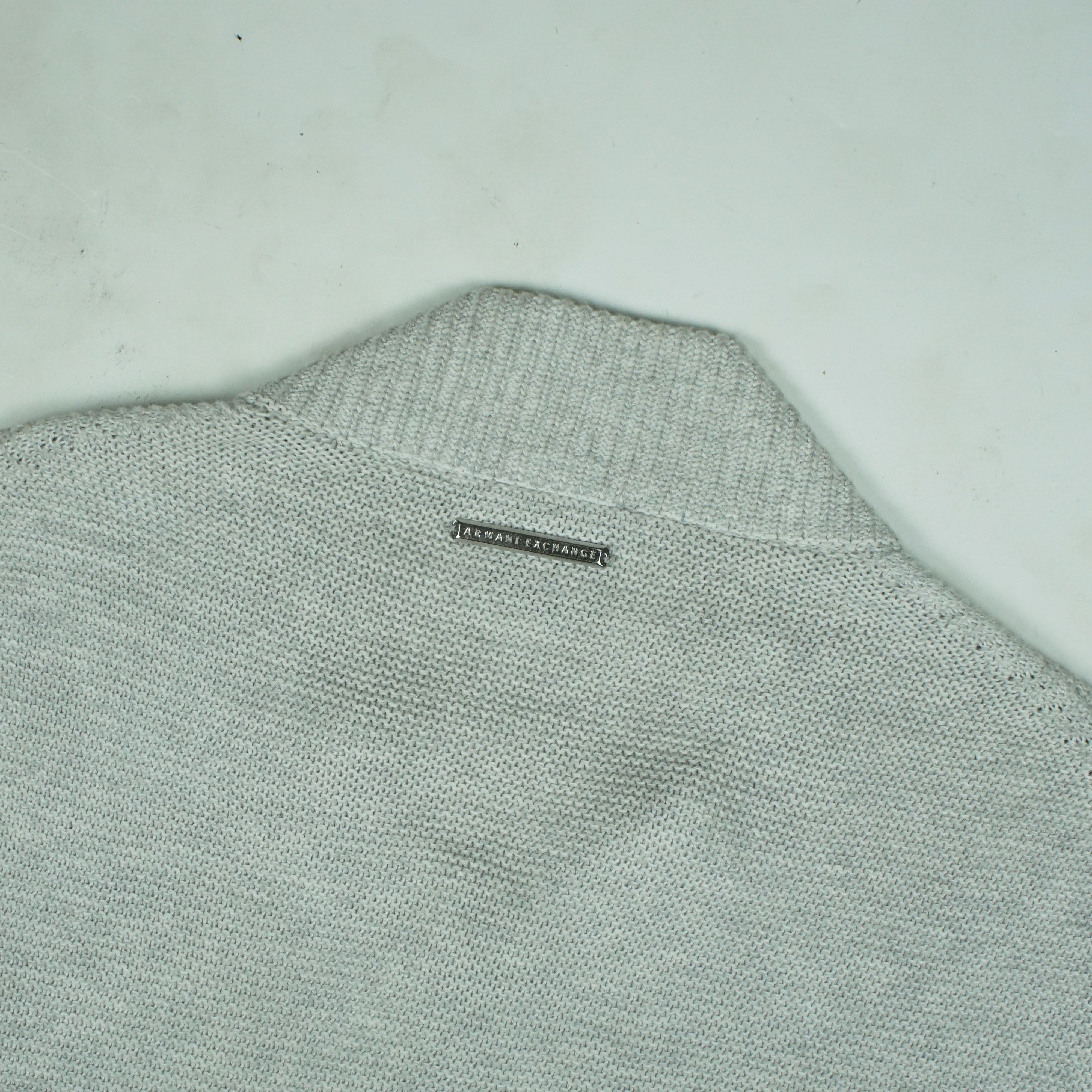 Armani Exchange *NoTariff 2014 Armani Exchange Knitted Bomber Jacket Size US M / EU 48-50 / 2 - 4 Thumbnail