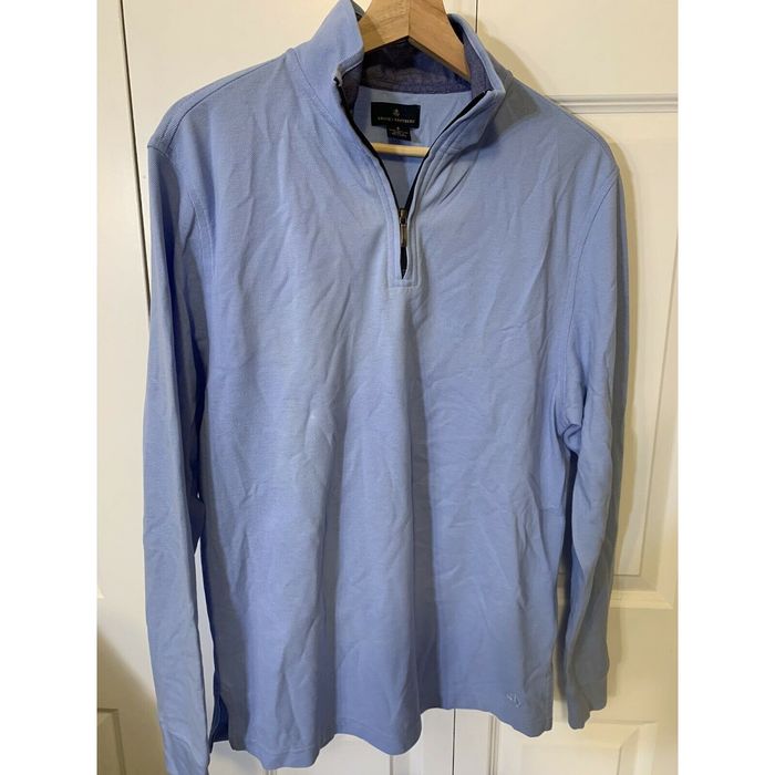 Brooks Brothers Brooks Brothers Men’s Sz S 1/4 Zip Pullover Blue ...