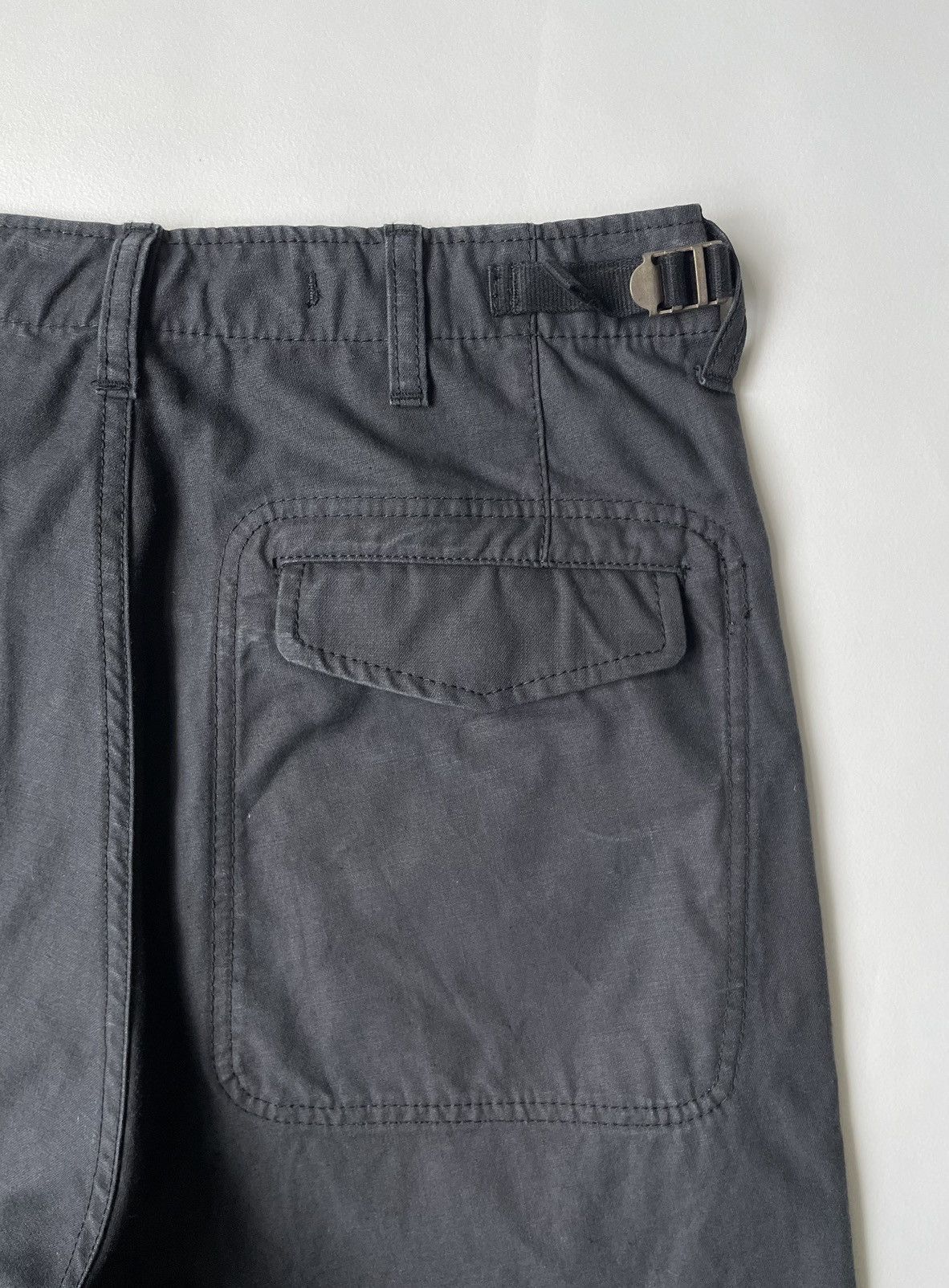 Comme des Garcons Homme A/W 09 Wide Leg Cotton Cargo Pants Size US 32 / EU 48 - 14 Thumbnail