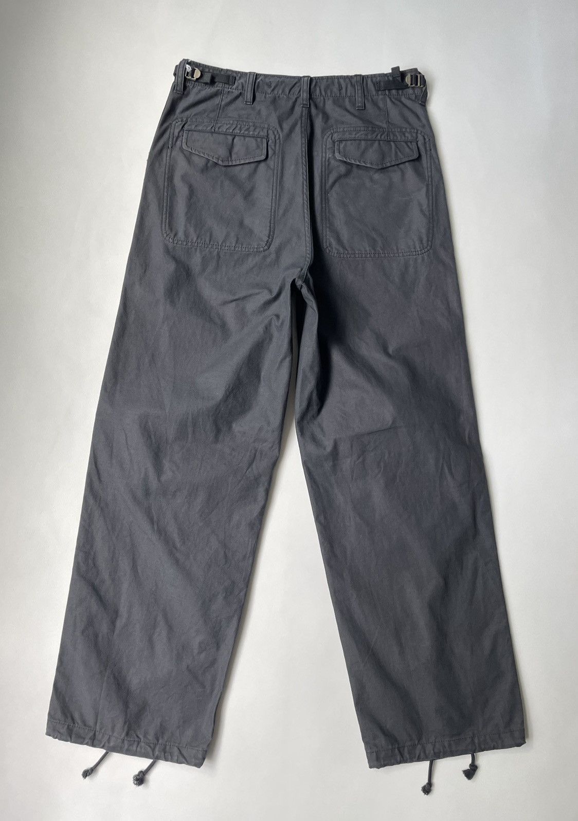 Comme des Garcons Homme A/W 09 Wide Leg Cotton Cargo Pants Size US 32 / EU 48 - 11 Thumbnail