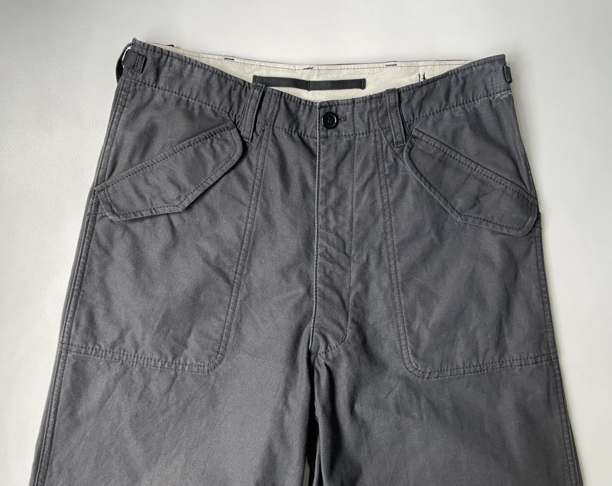 Comme des Garcons Homme A/W 09 Wide Leg Cotton Cargo Pants Size US 32 / EU 48 - 3 Thumbnail