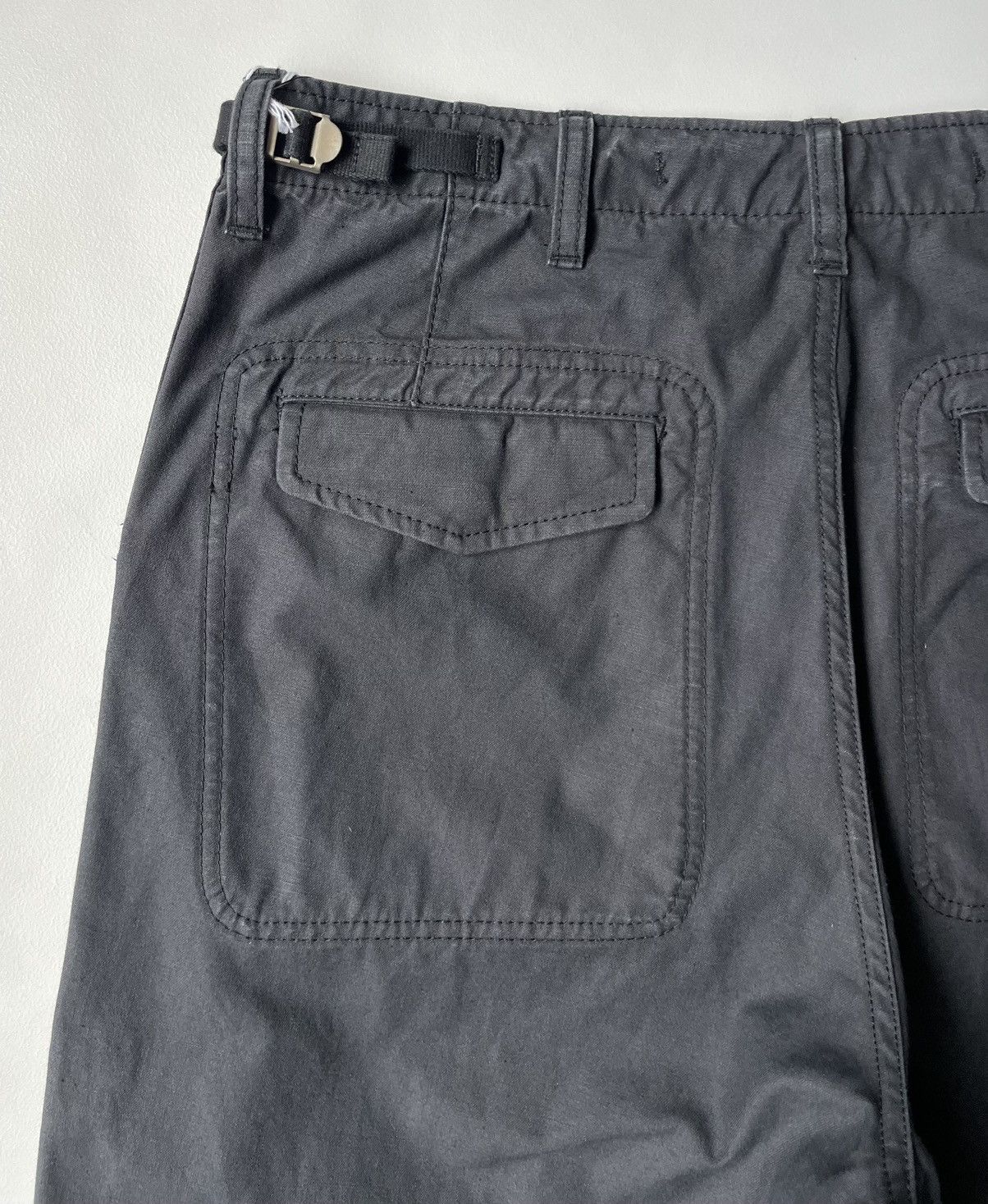 Comme des Garcons Homme A/W 09 Wide Leg Cotton Cargo Pants Size US 32 / EU 48 - 12 Thumbnail