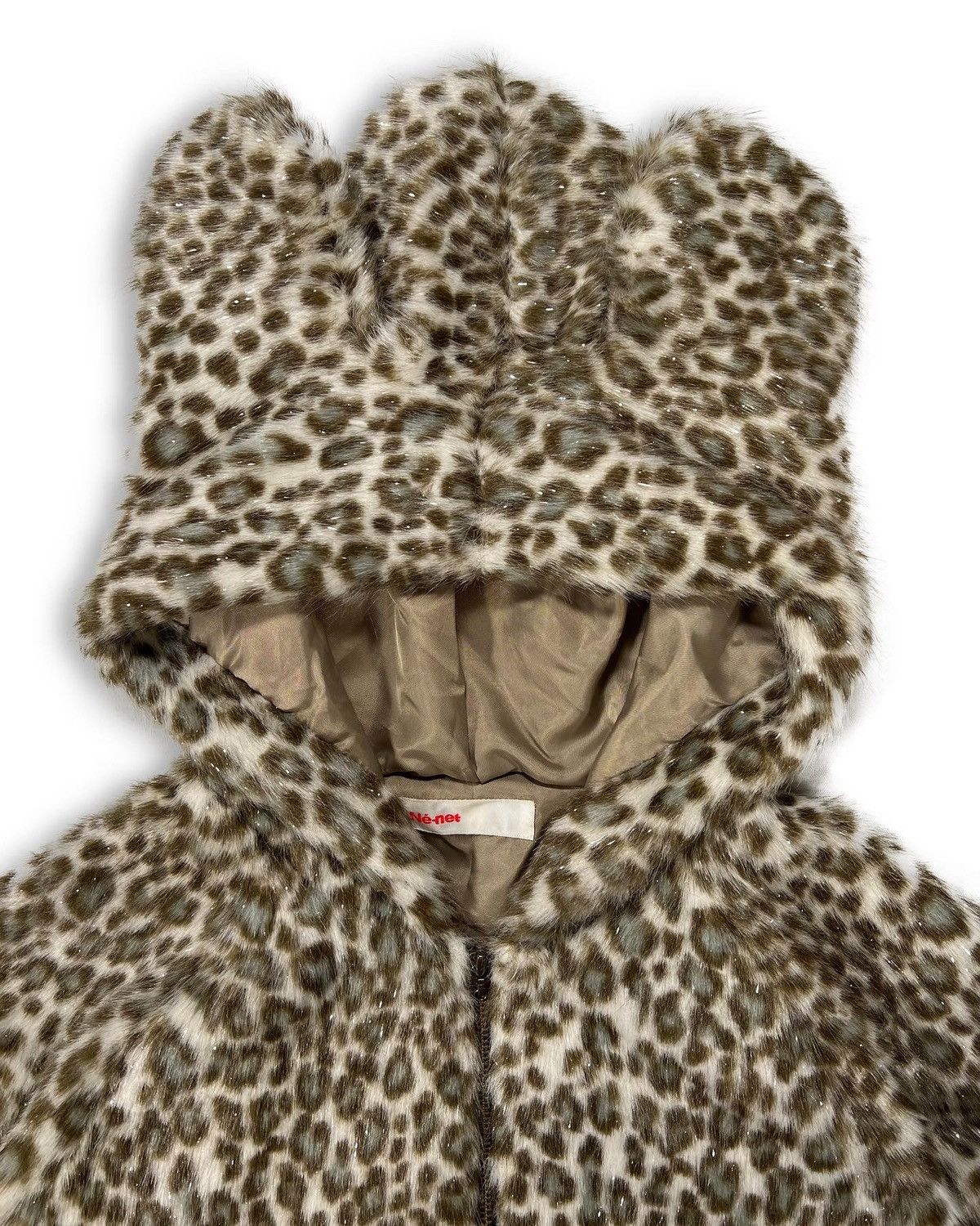 Issey Miyake Car Ear Leopard Zip-Up Hoodie Size US M / EU 48-50 / 2 - 2 Thumbnail