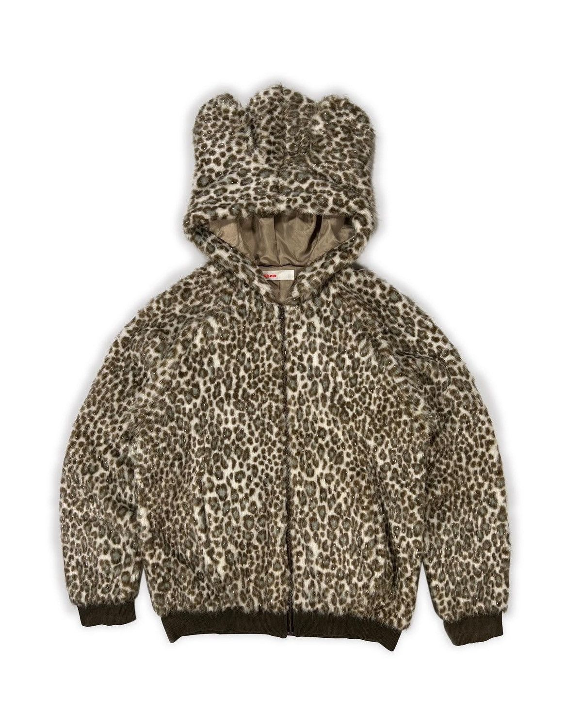 Issey Miyake Car Ear Leopard Zip-Up Hoodie Size US M / EU 48-50 / 2 - 1 Thumbnail