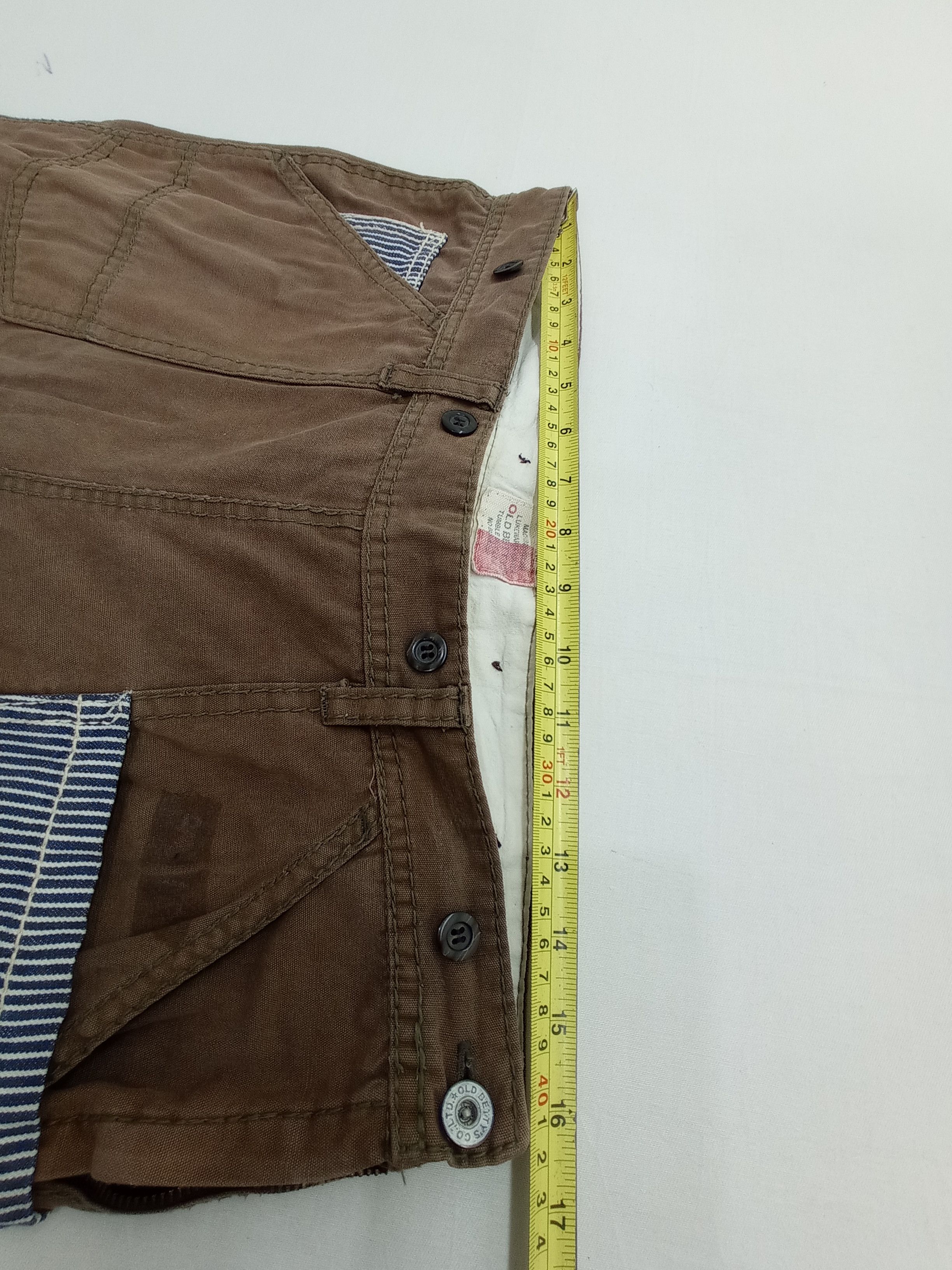 Japanese Brand Old Betty's Side Button Buckle Double Knee Size US 32 / EU 48 - 24 Thumbnail