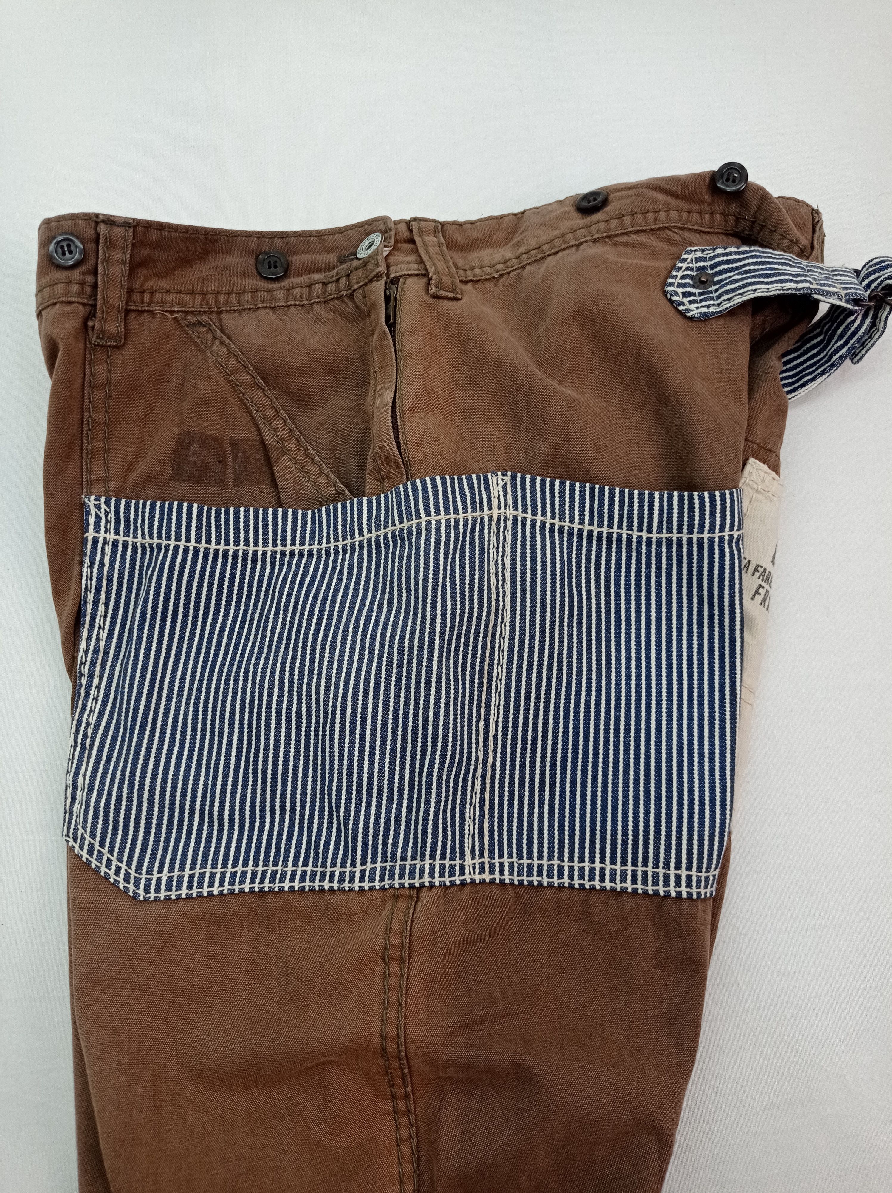 Japanese Brand Old Betty's Side Button Buckle Double Knee Size US 32 / EU 48 - 8 Thumbnail