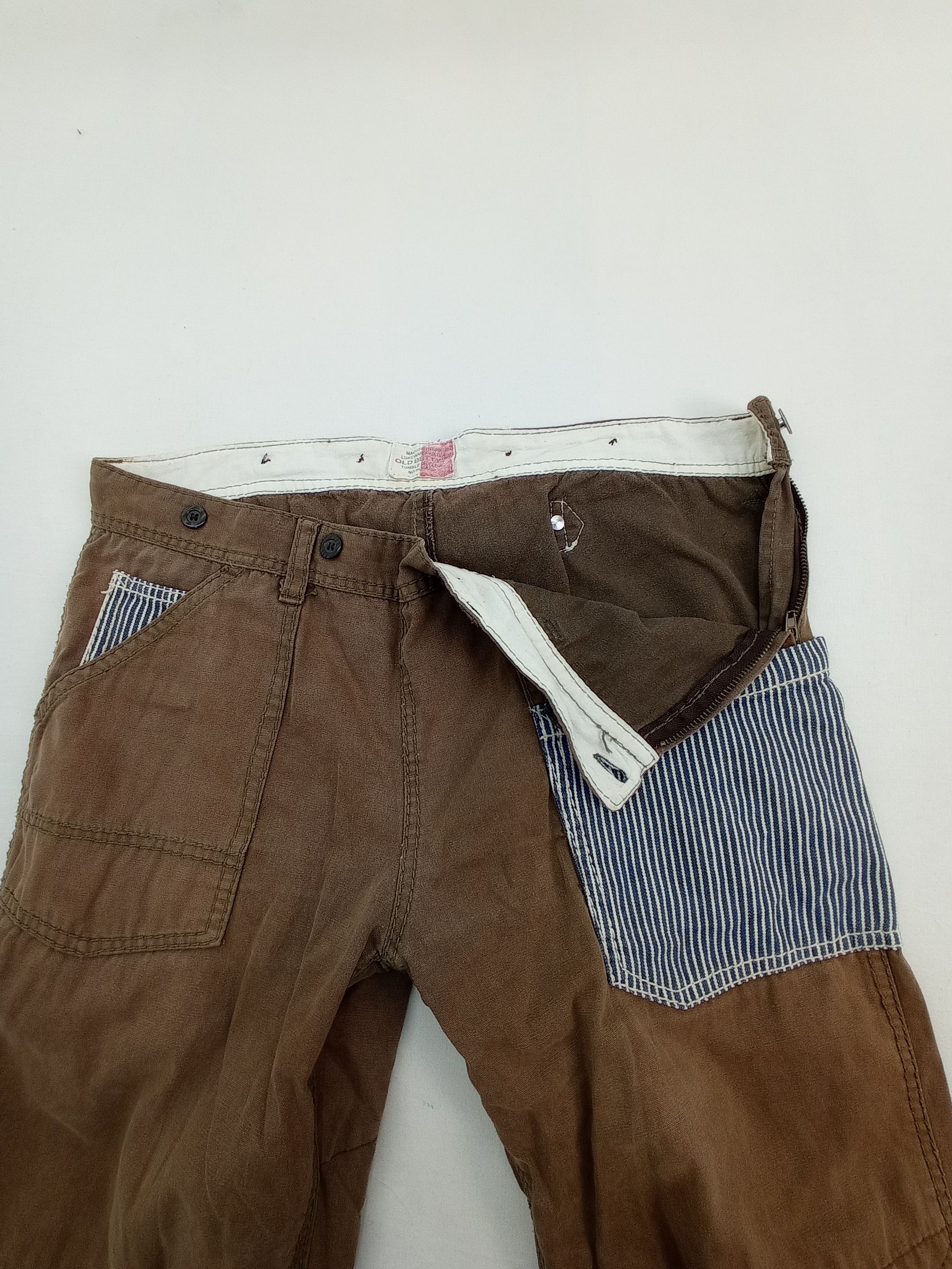 Japanese Brand Old Betty's Side Button Buckle Double Knee Size US 32 / EU 48 - 6 Thumbnail