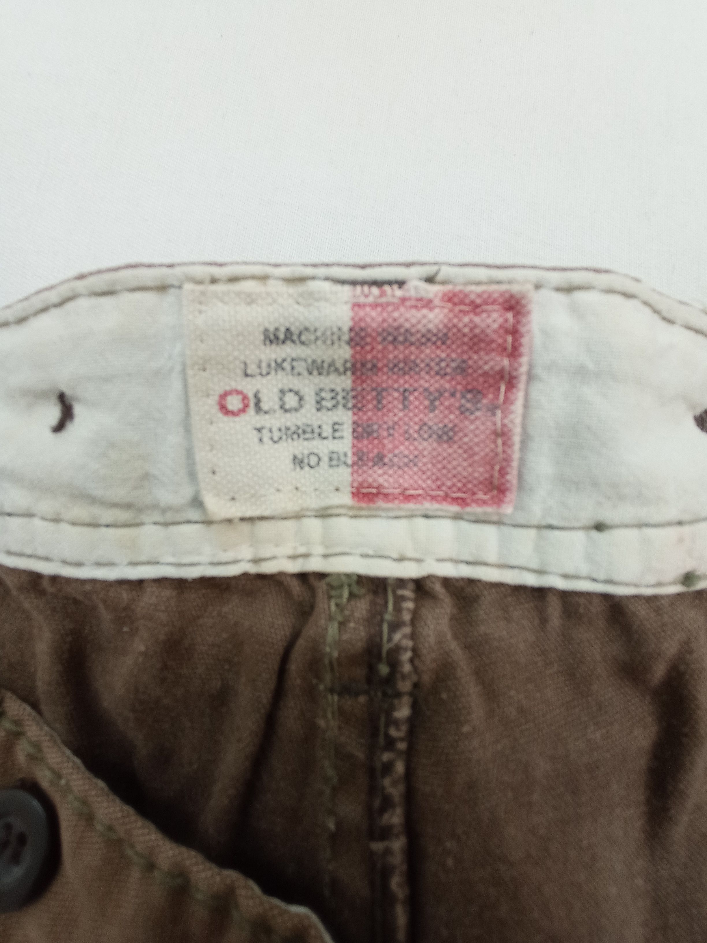 Japanese Brand Old Betty's Side Button Buckle Double Knee Size US 32 / EU 48 - 4 Thumbnail