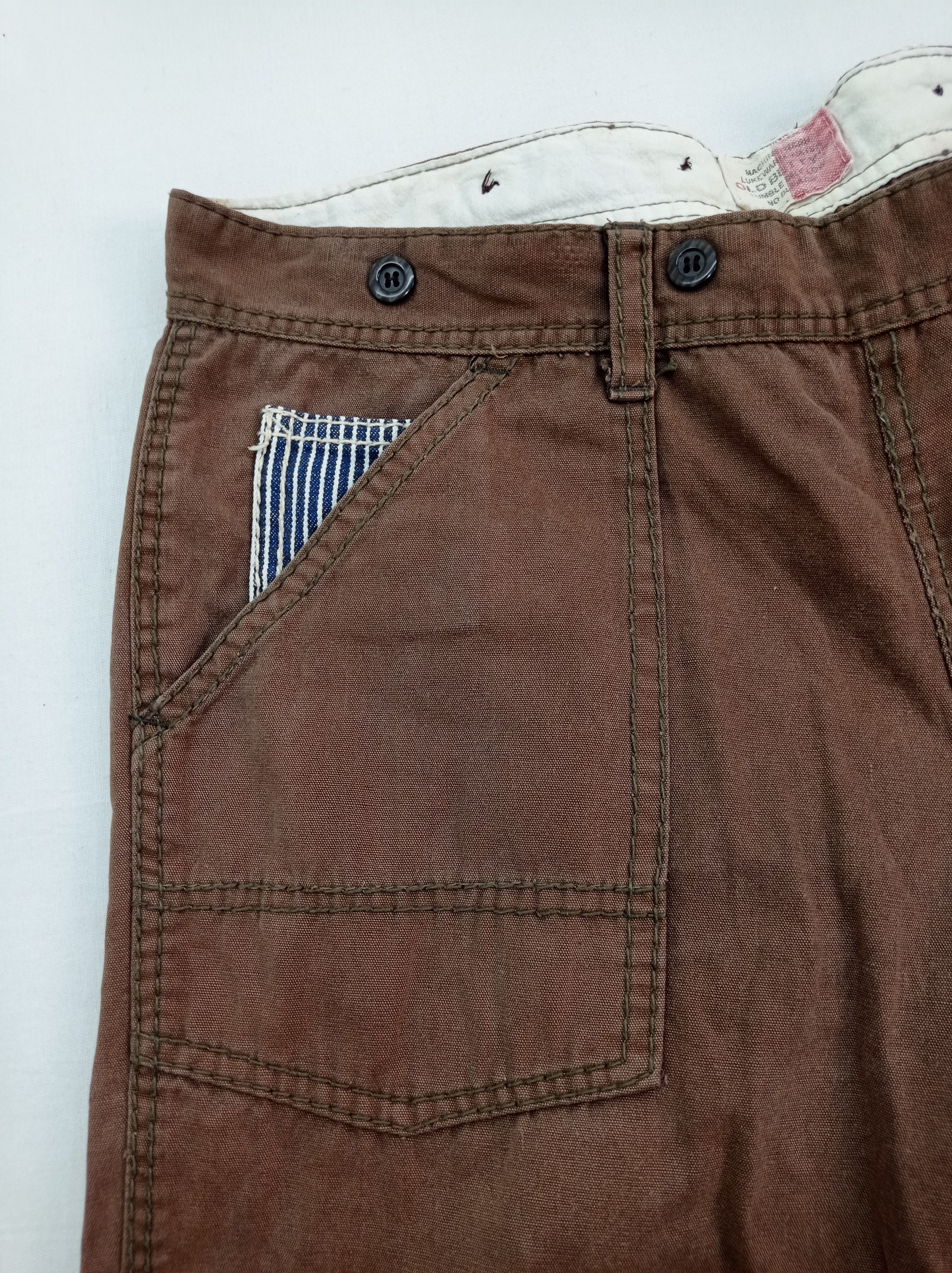 Japanese Brand Old Betty's Side Button Buckle Double Knee Size US 32 / EU 48 - 9 Thumbnail