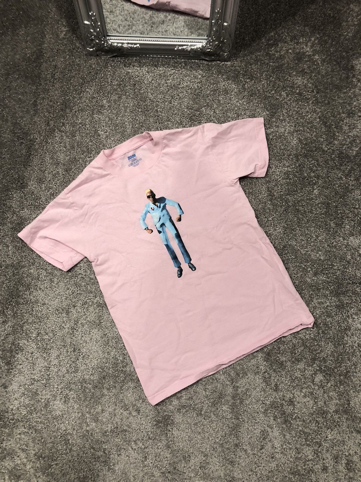 Band Tees × Golf Wang × Tyler The Creator IGOR GOLF WANG 2019 TOUR PINK TEE Size US S / EU 44-46 / 1 - 1 Thumbnail