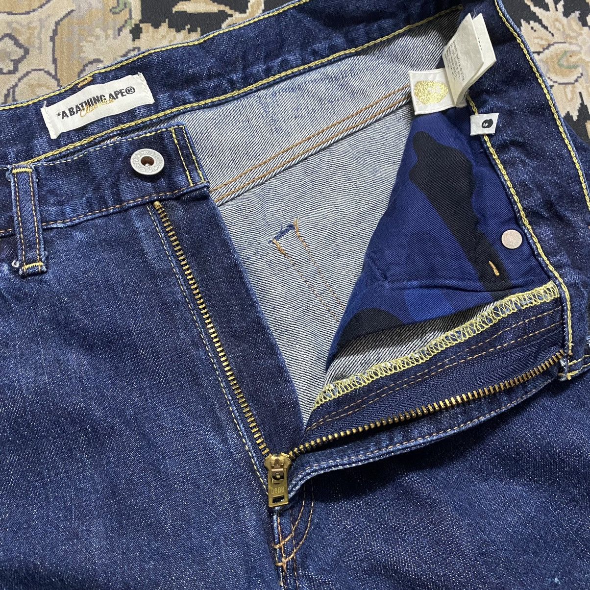 Bape Bape Sta Denim Jeans Size US 34 / EU 50 - 16 Thumbnail