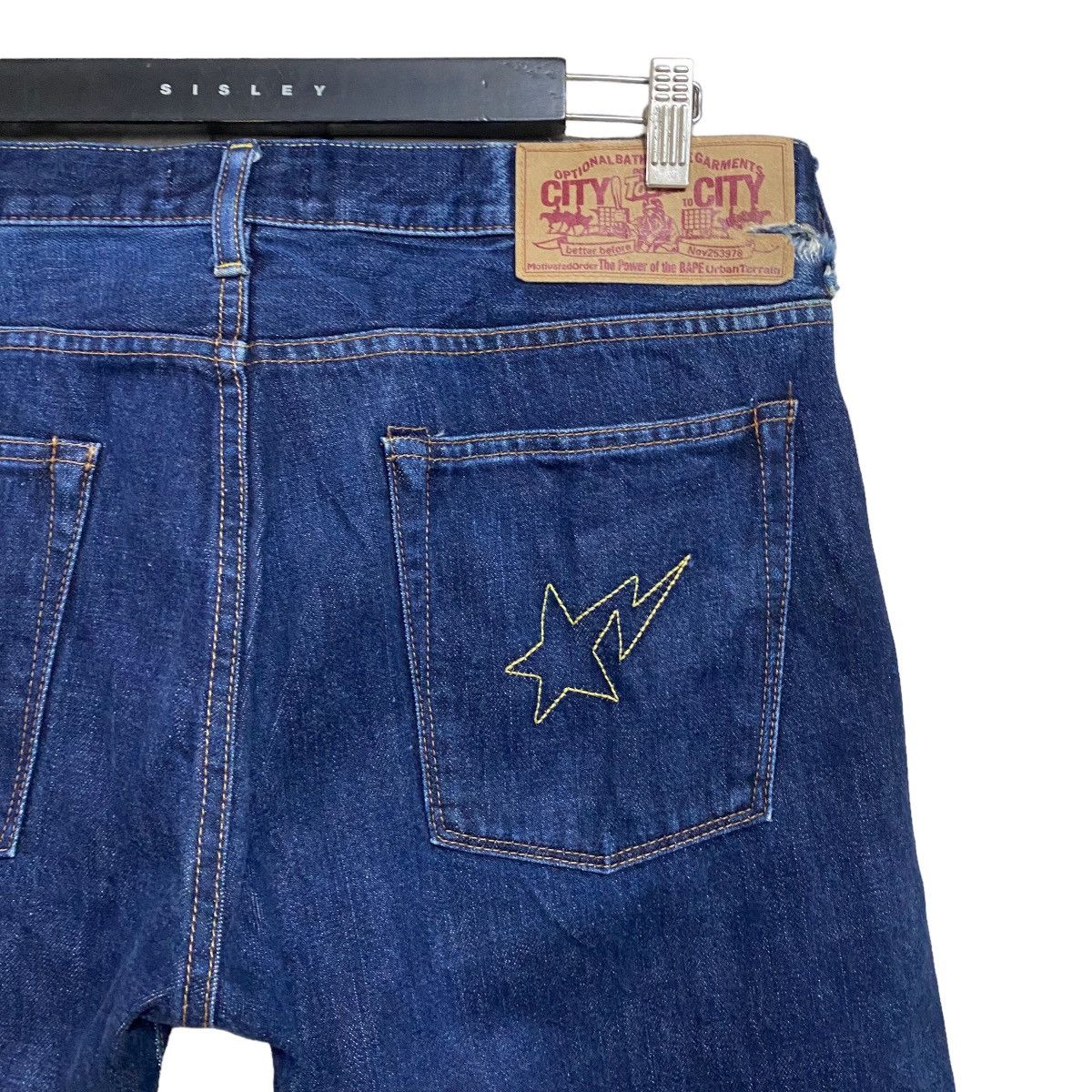 Bape Bape Sta Denim Jeans Size US 34 / EU 50 - 9 Thumbnail