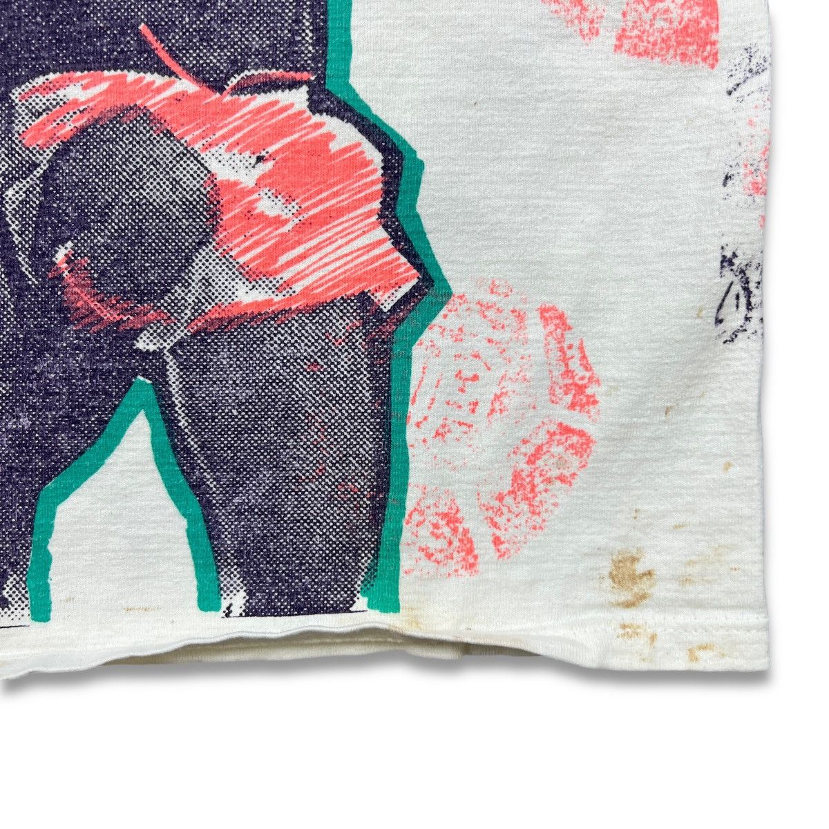 Vintage Vintage 90s Soccer T Shirt AOP Single Stitch USA Sports Tee Size US M / EU 48-50 / 2 - 4 Thumbnail