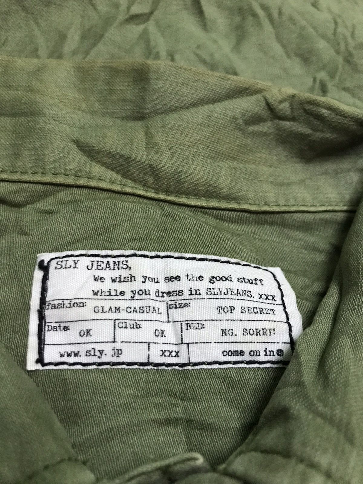 Japanese Brand SLY military style jacket Size US M / EU 48-50 / 2 - 3 Thumbnail