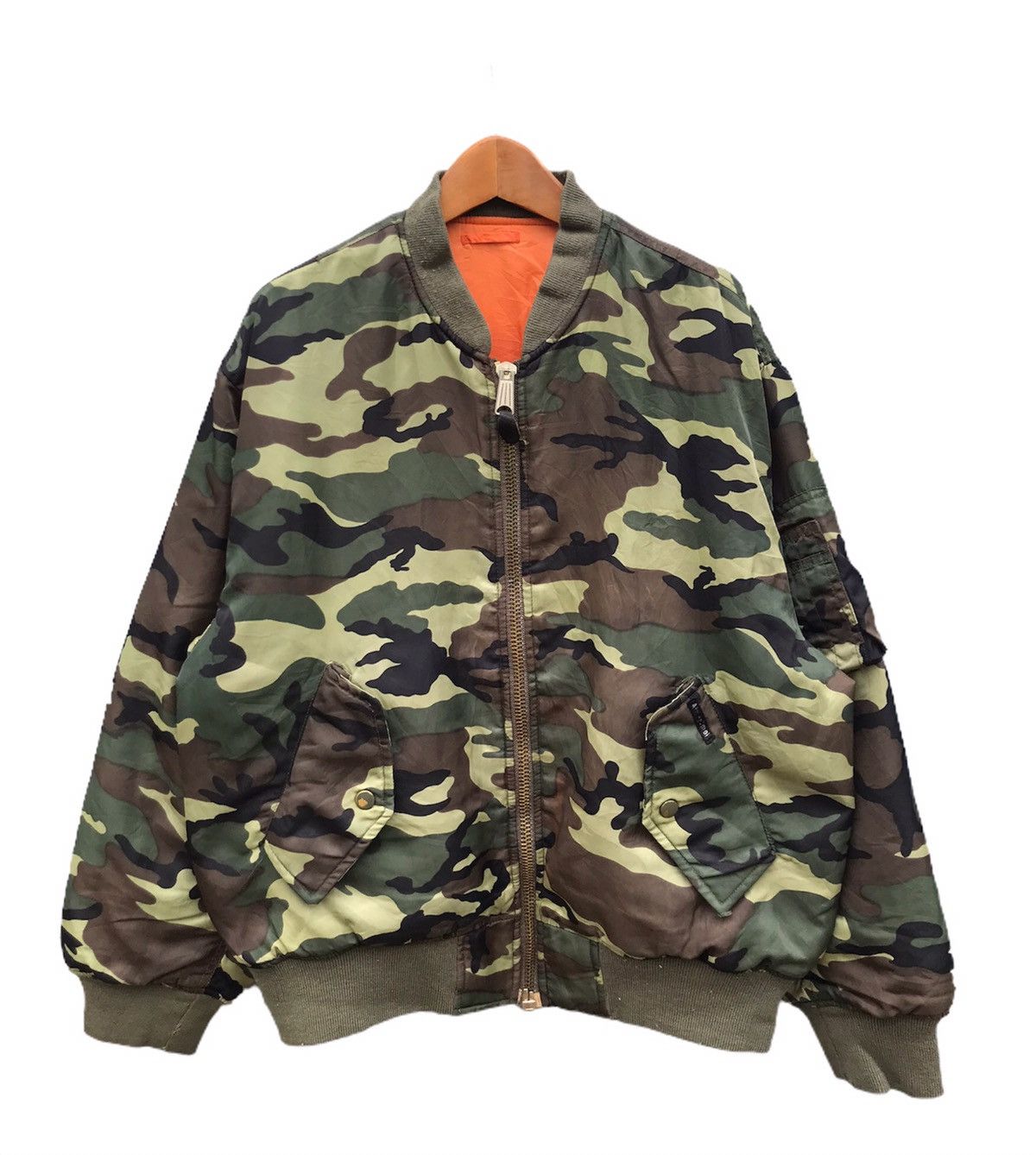 Japanese Brand Army bomber jacket Size US L / EU 52-54 / 3 - 1 Thumbnail