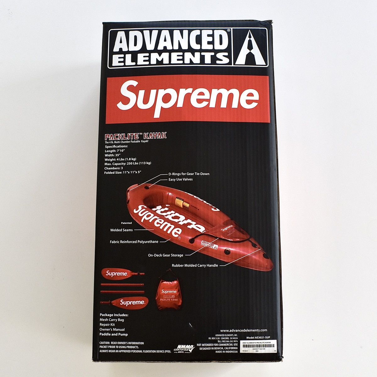 Supreme 🔴 Supreme®/Advanced Elements® Packlite™ Kayak Size ONE SIZE - 3 Thumbnail