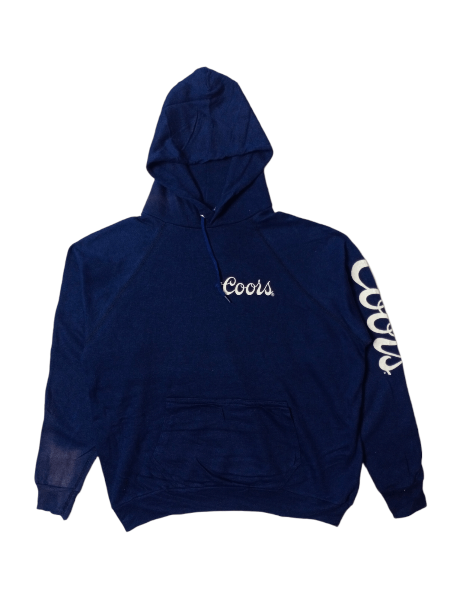 Artek × Vintage Vintage 80s Coors by Artex Hooded Sweatshirt Size US XL / EU 56 / 4 - 1 Thumbnail