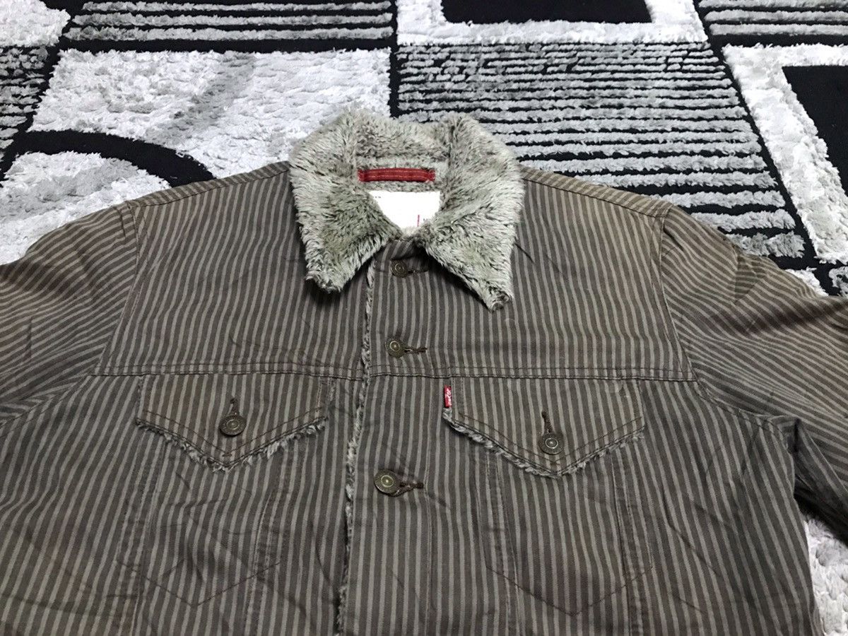 Levi's Levi’s trucker stripes sherling lining jacket Size US M / EU 48-50 / 2 - 2 Thumbnail