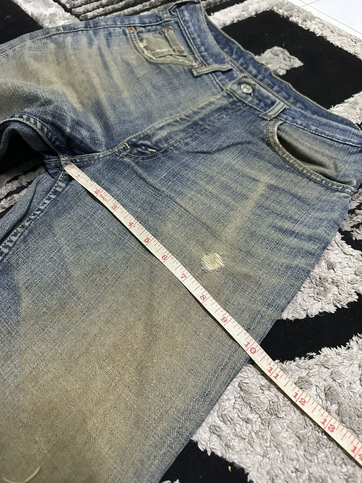 Levi's Vintage Levi’s 533 distressed jeans Size US 30 / EU 46 - 11 Thumbnail