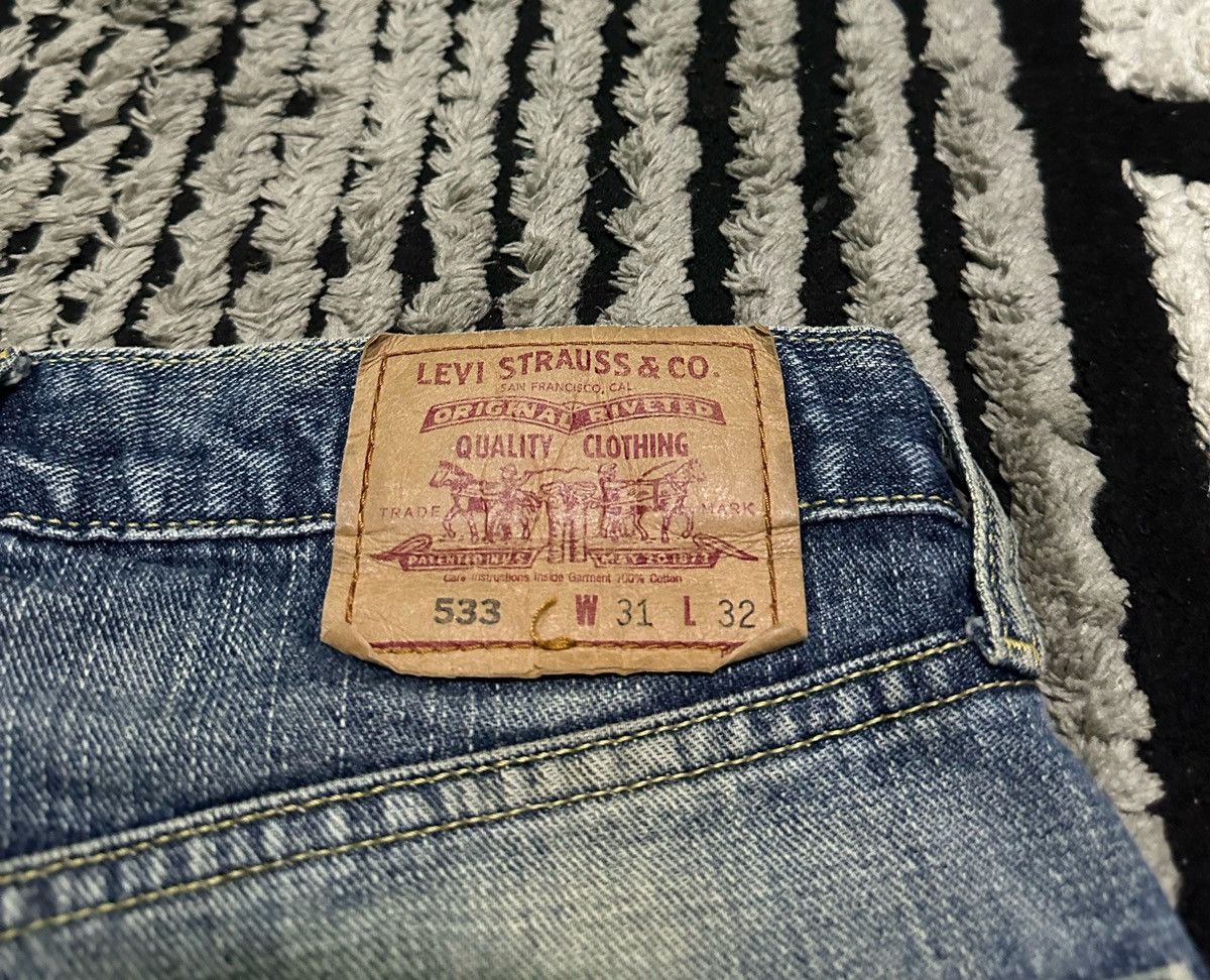 Levi's Vintage Levi’s 533 distressed jeans Size US 30 / EU 46 - 5 Thumbnail