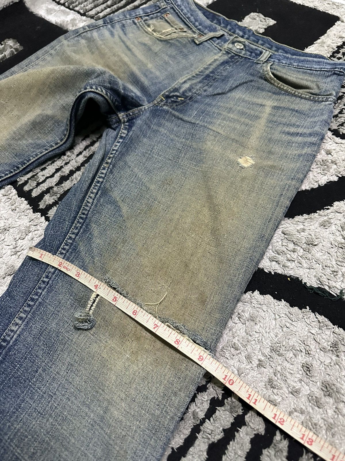 Levi's Vintage Levi’s 533 distressed jeans Size US 30 / EU 46 - 10 Thumbnail
