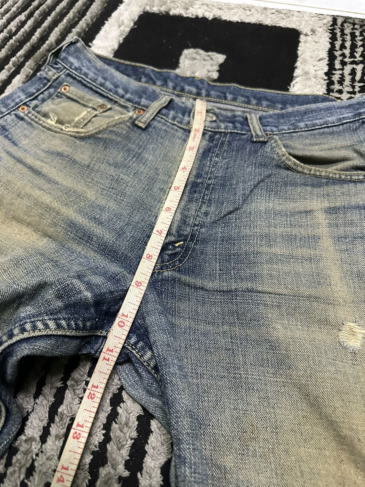 Levi's Vintage Levi’s 533 distressed jeans Size US 30 / EU 46 - 12 Thumbnail